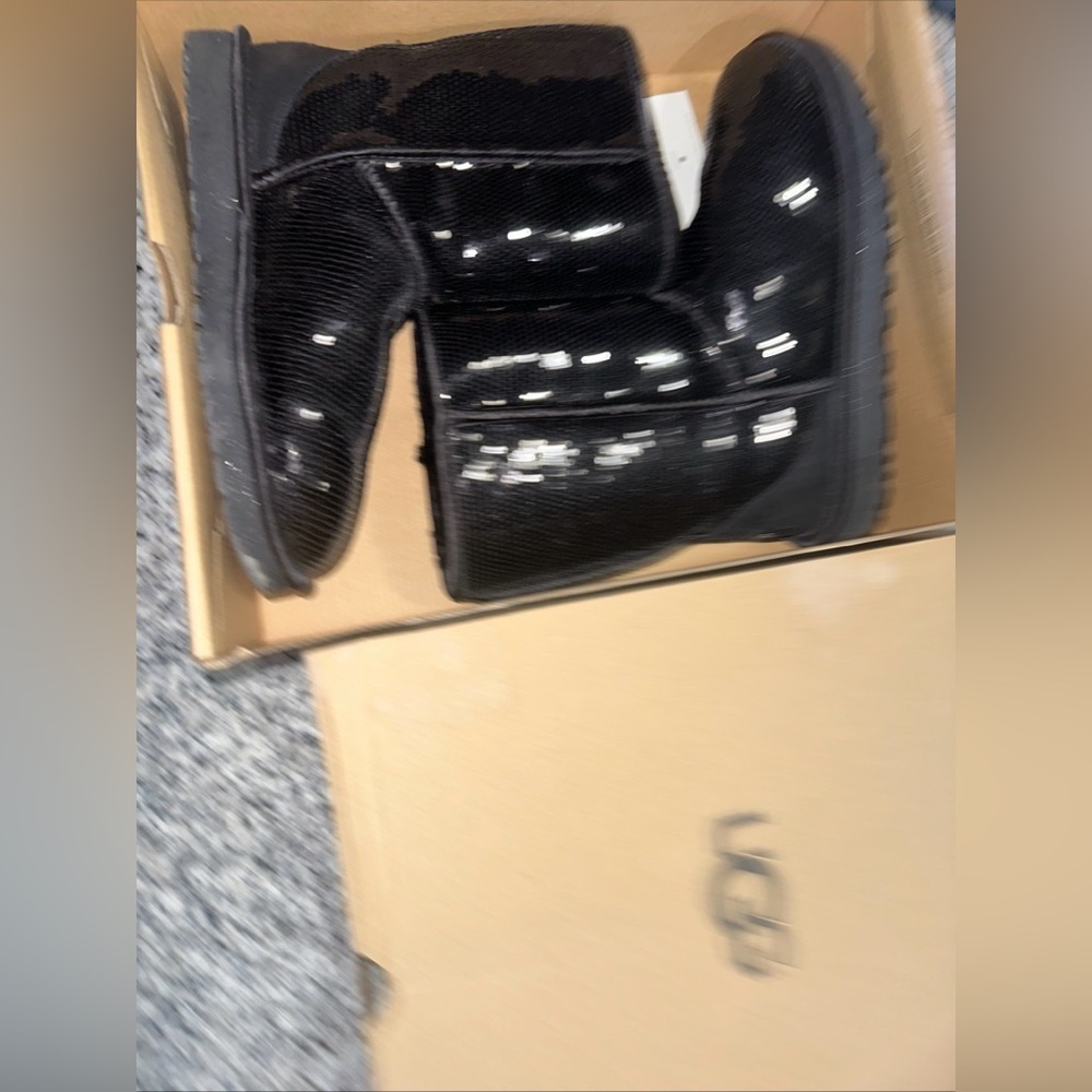 Black Ugg Sequins - image 2